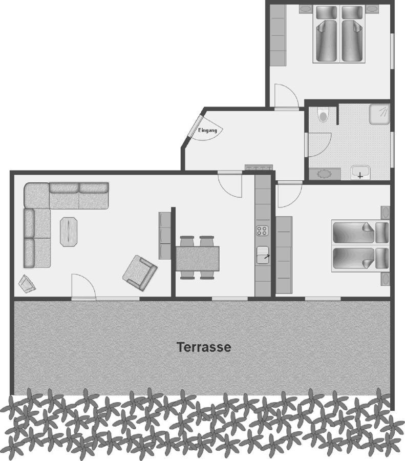 Chalet Edelweiss Lägenhet Pfronten Exteriör bild